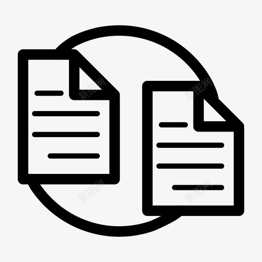 文档文件办公室图标svg_新图网 https://ixintu.com 共享 办公室 场所 工作 工作场 文件 文档