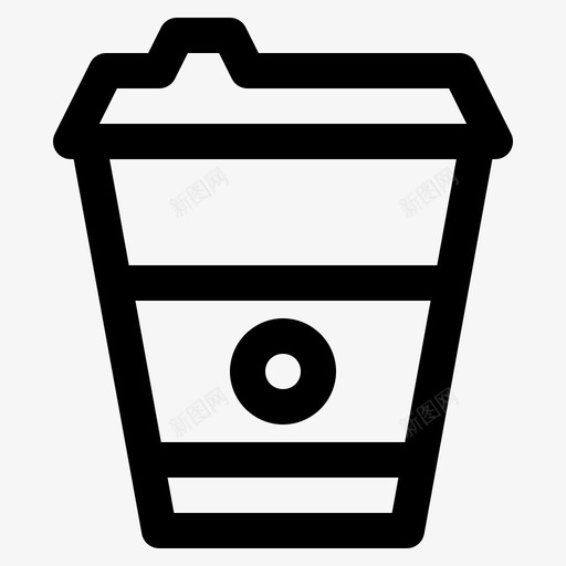 咖啡休息杯子图标svg_新图网 https://ixintu.com 休息 办公室 咖啡 商务 杯子 饮料