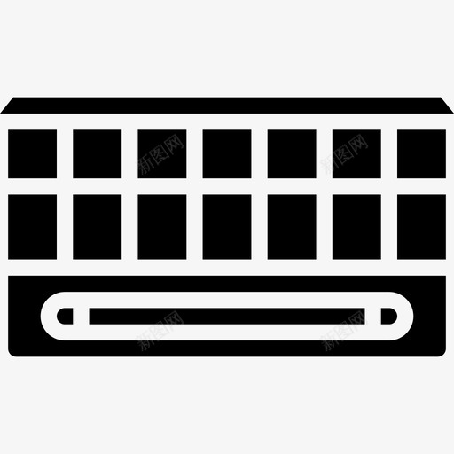调色板美容和化妆品2字形图标svg_新图网 https://ixintu.com 化妆品 字形 美容 调色板