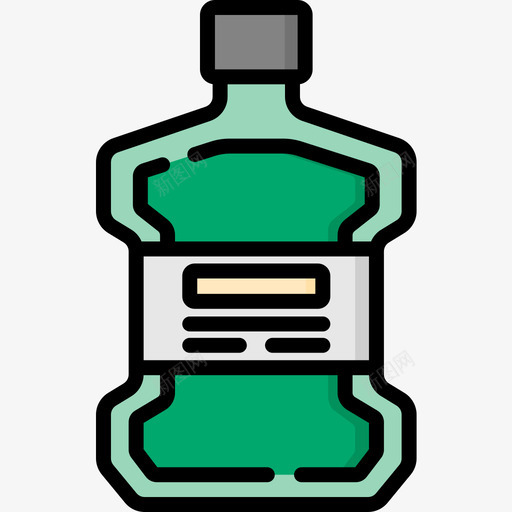 清洁牙医47线性颜色图标svg_新图网 https://ixintu.com 清洁 牙医 线性 颜色