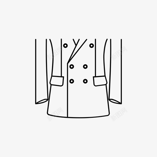 0016 双排六扣二svg_新图网 https://ixintu.com 0016 双排六扣二