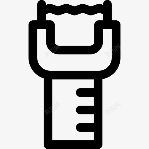 电击枪保护安全10线性图标svg_新图网 https://ixintu.com 保护安全10 电击枪 线性