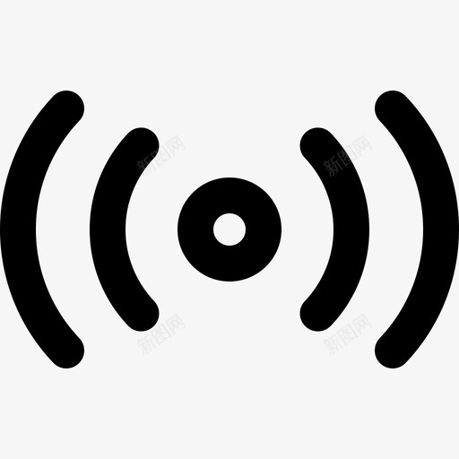 Wifi联系人10线性图标svg_新图网 https://ixintu.com Wifi 线性 联系人