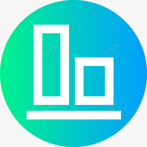 垂直对齐编辑工具13圆形图标svg_新图网 https://ixintu.com 圆形 垂直对齐 编辑工具13