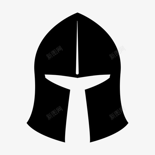 幻想头盔盔甲战士图标svg_新图网 https://ixintu.com 幻想头盔 战士 盔甲 骑士