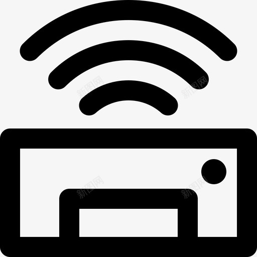 空调智能家居45线性图标svg_新图网 https://ixintu.com 智能家居 空调 线性