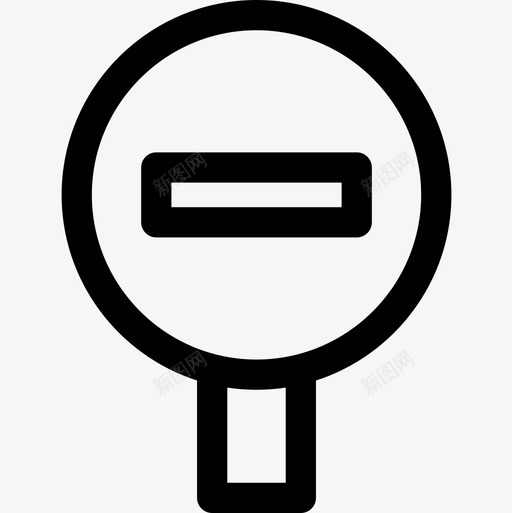 交通标志公共服务4直线图标svg_新图网 https://ixintu.com 交通标志 公共服务4 直线