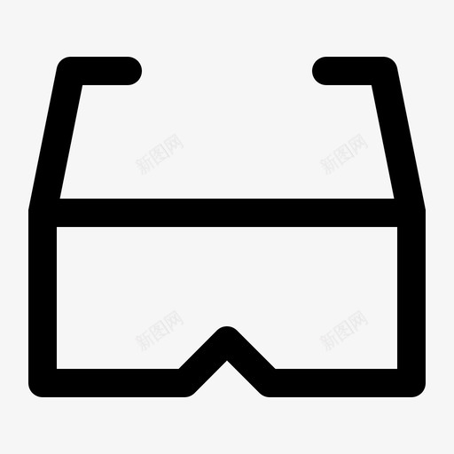 3d眼镜现实虚拟图标svg_新图网 https://ixintu.com 3d 3版 多媒体 概述 现实 眼镜 虚拟