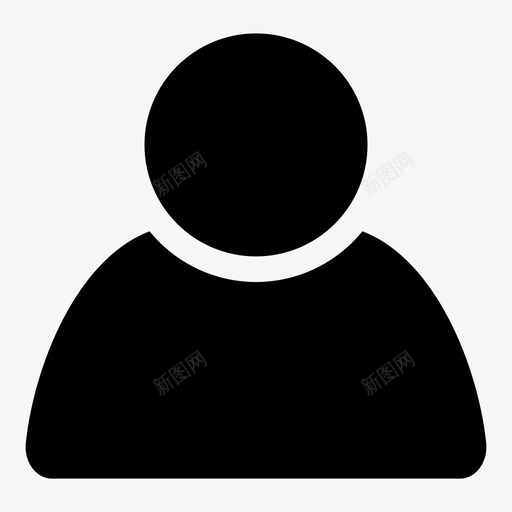 帐户头像成员图标svg_新图网 https://ixintu.com gly 个人资料 头像 帐户 成员 用户 用户界面