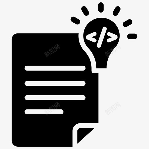 脚本自动化编码图标svg_新图网 https://ixintu.com 思想 测试软件1BlackFill 程序 编码 脚本 自动化 解决方案