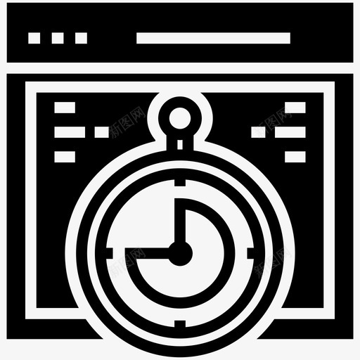 网页速度测试网页速度网页速度检查图标svg_新图网 https://ixintu.com 策略和管理字形图标 网站速度测试 网页速度 网页速度检查 网页速度测试