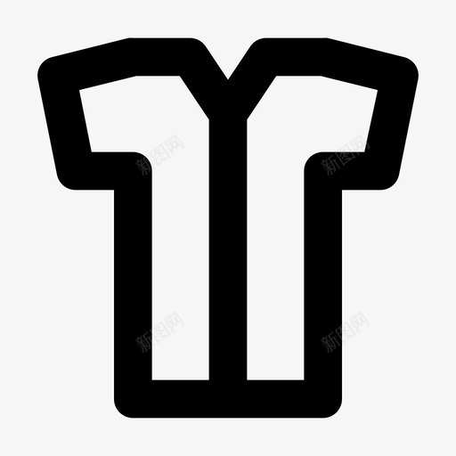 衬衫衣服服装图标svg_新图网 https://ixintu.com 时尚 服装 概要 正式 衣服 衬衫
