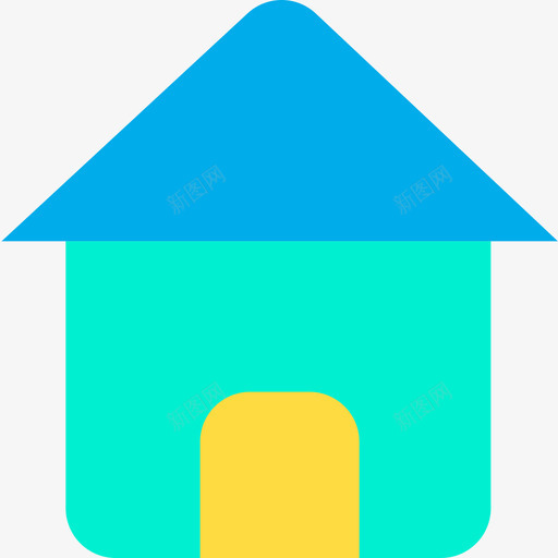 住宅接口62平面图标svg_新图网 https://ixintu.com 住宅 平面 接口62