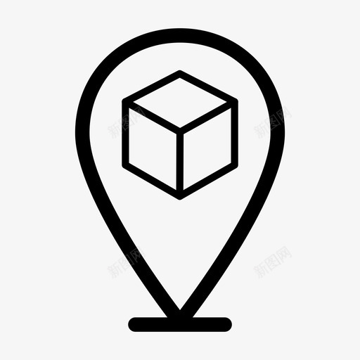 包装交货快速交货图标svg_新图网 https://ixintu.com 交货 包装 地点 快速 装运 运输