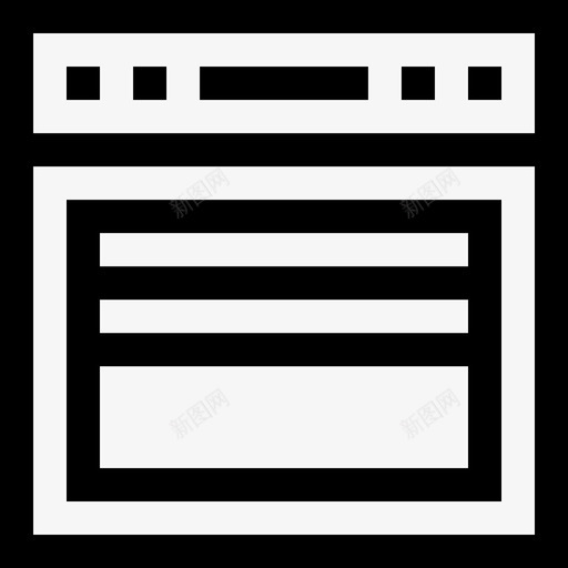 烤箱烹饪74线性图标svg_新图网 https://ixintu.com 烤箱 烹饪 线性