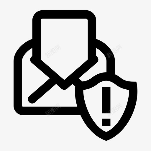 垃圾邮件电子邮件互联网图标svg_新图网 https://ixintu.com 互联网 信件 信息 垃圾 电子邮件 邮件