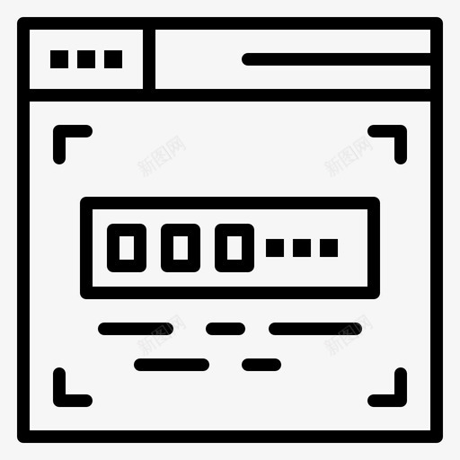 代码编码器前端开发图标svg_新图网 https://ixintu.com 代码 前端 开发 编码器 网页设计