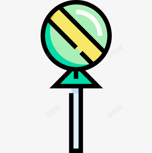 糖果甜糖果线性颜色图标svg_新图网 https://ixintu.com 糖果 线性 颜色