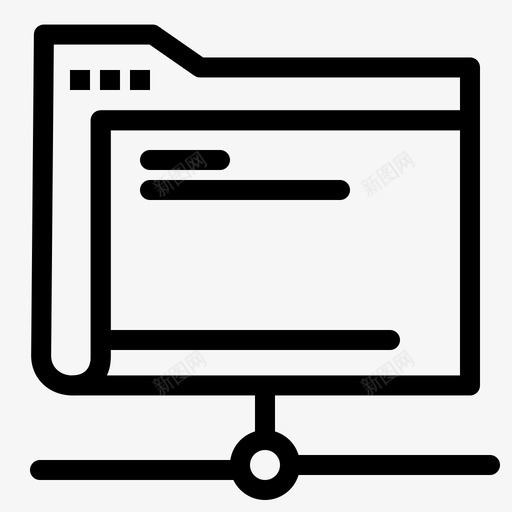 数据数据库文件夹图标svg_新图网 https://ixintu.com 数据 数据库 数据管理 文件夹 服务器 远程
