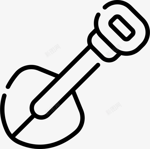 电铲电玩接口线性图标svg_新图网 https://ixintu.com 电玩接口 电铲 线性