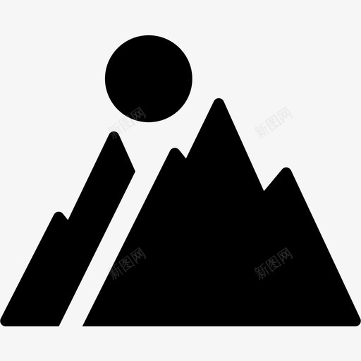 山野营115已满图标svg_新图网 https://ixintu.com 山 已满 野营115