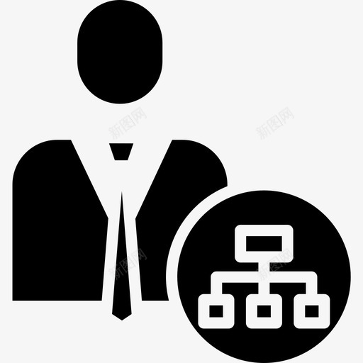 商人商务和管理5扎实图标svg_新图网 https://ixintu.com 商人 商务和管理5 扎实