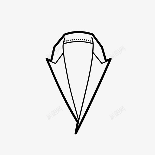 4007 戗驳领加领座svg_新图网 https://ixintu.com 4007 戗驳领加领座
