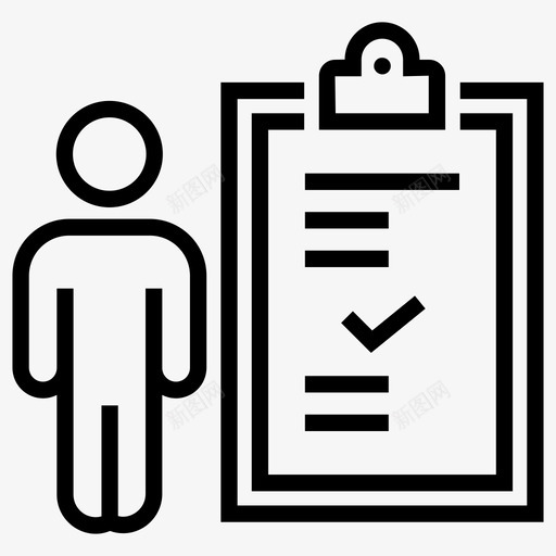 日程表计划任务列表图标svg_新图网 https://ixintu.com ux行图标 任务列表 待办事项列表 日程表 时间表 界面ui 计划