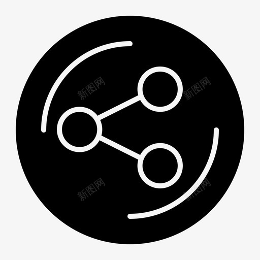 分享社交网络和社交媒体图标svg_新图网 https://ixintu.com 分享 社交 网络和社交媒体