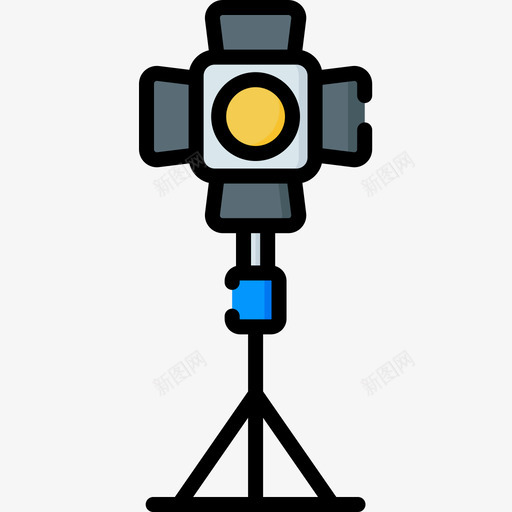 电子电影工业16线性彩色图标svg_新图网 https://ixintu.com 工业 彩色 电子 电影 线性