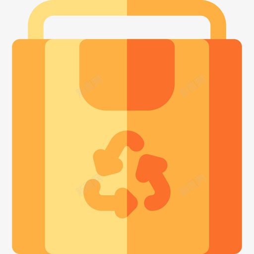 塑料回收18扁平图标svg_新图网 https://ixintu.com 回收18 塑料 扁平