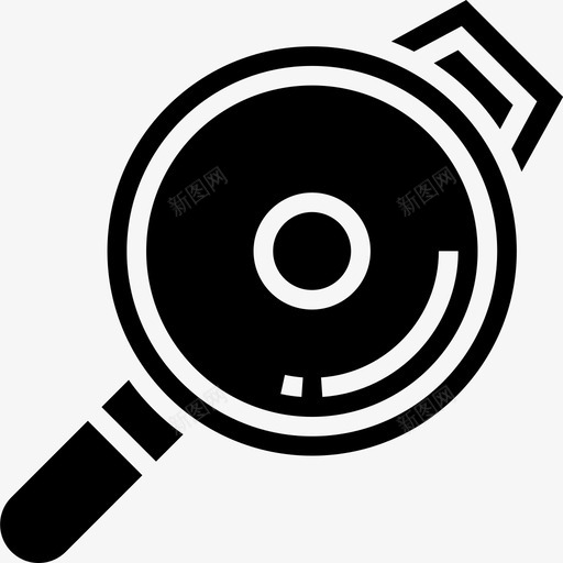炒锅厨房工具24字形图标svg_新图网 https://ixintu.com 厨房 字形 工具 炒锅