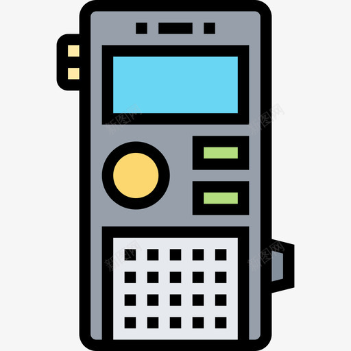 录音员记者4线人图标svg_新图网 https://ixintu.com 录音员 线人 记者