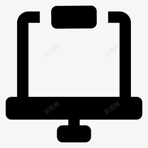 黑板课堂板讲课板图标svg_新图网 https://ixintu.com eisel 图标 字形 材料 用户界面 白板 讲课 课堂 黑板