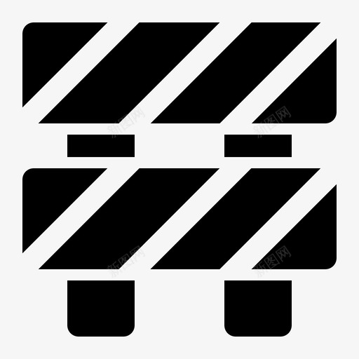护栏砌块木板图标svg_新图网 https://ixintu.com 人工建筑实心 工具 建筑 护栏 木板 砌块
