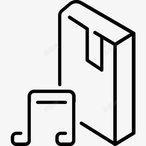 有声读物图书馆文学图标svg_新图网 https://ixintu.com 图书馆 文学 有声读物 音乐