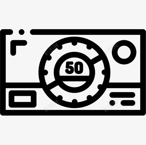 速度表速度表时间9线性图标svg_新图网 https://ixintu.com 度表 时间 线性 速度