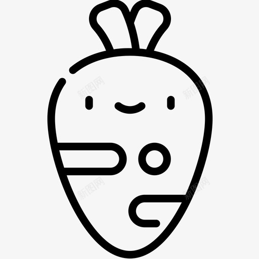 胡萝卜秋季44直纹图标svg_新图网 https://ixintu.com 直纹 秋季 胡萝卜