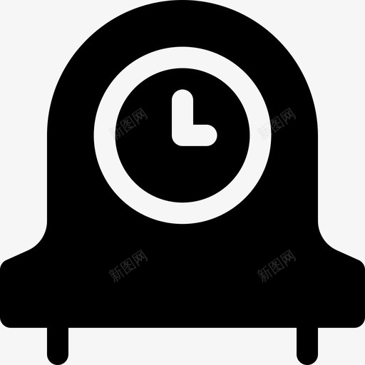 钟室内18填充图标svg_新图网 https://ixintu.com 填充 室内设计
