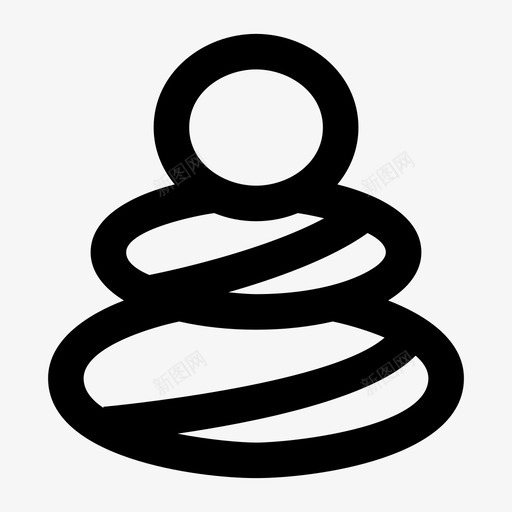 石头燧石宝石图标svg_新图网 https://ixintu.com 土壤 宝石 岩石 燧石 石器时代 石头