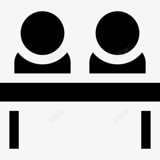 办公桌团队合作79人满员图标svg_新图网 https://ixintu.com 办公桌 团队合作79人 满员