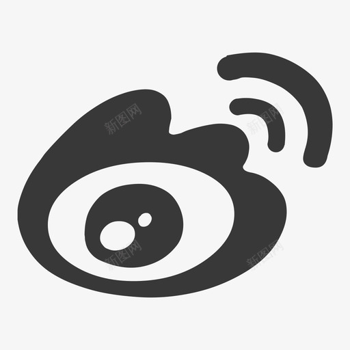 顶栏-微博-初始状态svg_新图网 https://ixintu.com 顶栏-微博-初始状态