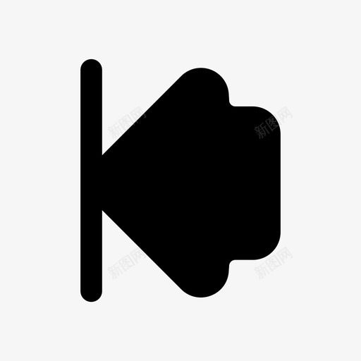 第一个箭头开始导航图标svg_新图网 https://ixintu.com webshop 上一个 导航 开始 第一个 箭头 跳过