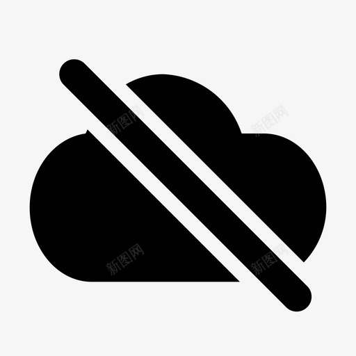 存储应用程序云图标svg_新图网 https://ixintu.com 存储 应用程序 接口 数据