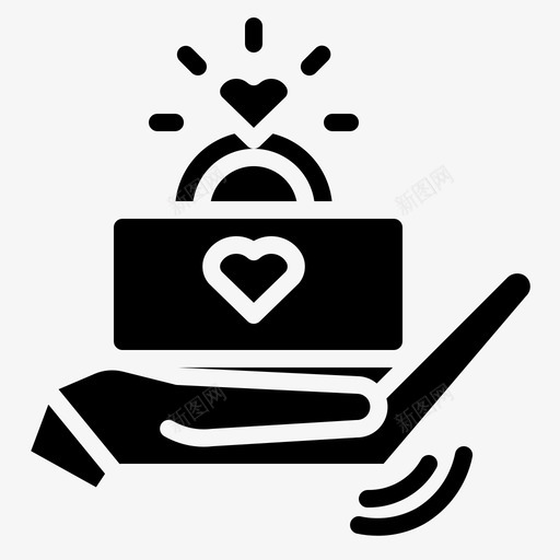 结婚戒指约会幸福图标svg_新图网 https://ixintu.com 固体 在一起 幸福 微笑 情人节 惊喜 戒指 约会 结婚