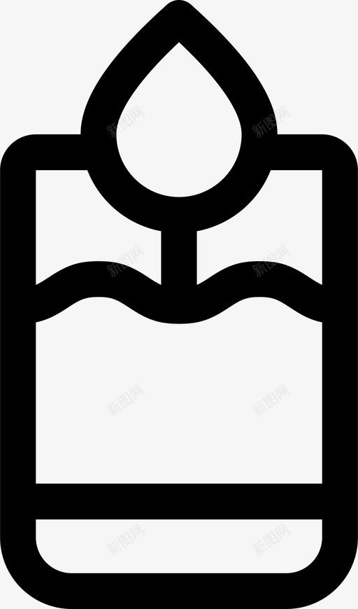 蜡烛燃烧点燃图标svg_新图网 https://ixintu.com 伙计 打蜡 点燃 燃烧 蜡烛