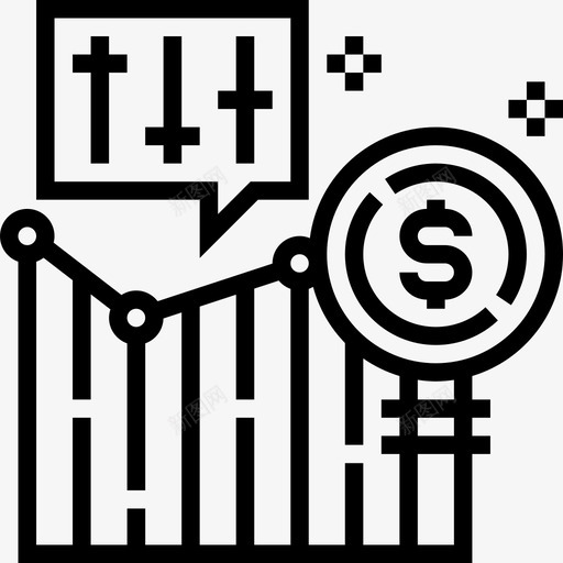 分析业务315线性图标svg_新图网 https://ixintu.com 业务315 分析 线性