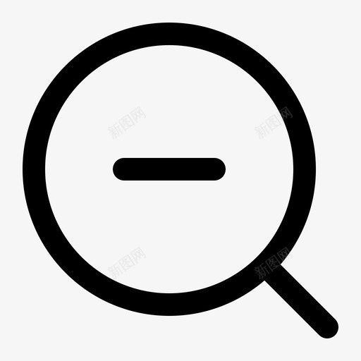 缩小查找查看图标svg_新图网 https://ixintu.com 搜索 查找 查看 缩小