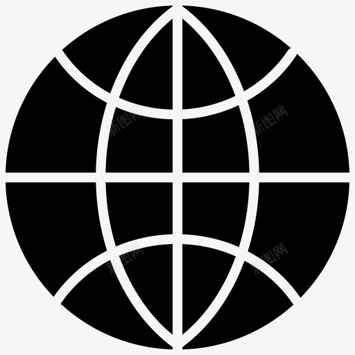 互联网通信地球仪图标svg_新图网 https://ixintu.com www 互联网 减前 地球仪 网络 轮廓 通信 通信设备