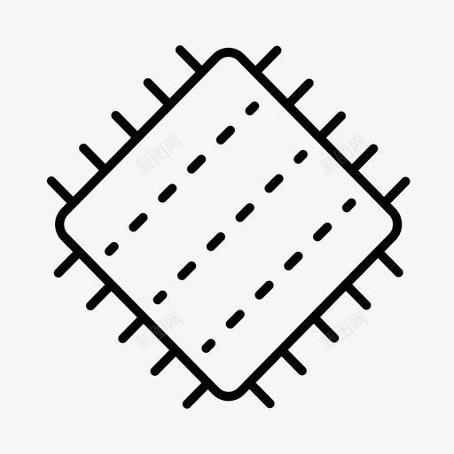 采购产品布料样品布料样品工艺品图标svg_新图网 https://ixintu.com 产品 工艺品 布料 样品 纺织品 缝纫 采购 针线